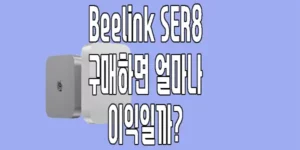 Beelink SER8은 얼마나 이익일까?